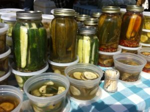 pickles and preserved vegetables Gossett's Farmers Market